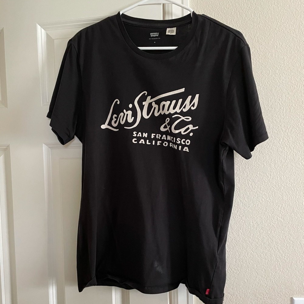 Levi Strauss Black Graphic Tee
